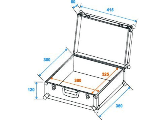 Case Universal ECO KOFFER 415x360x180mm