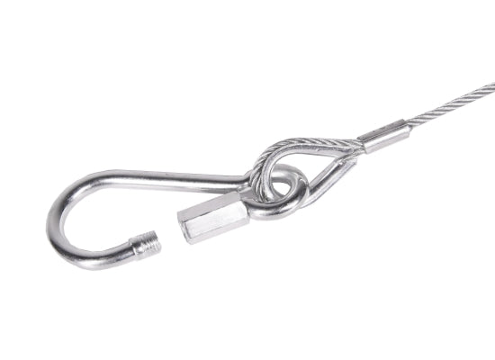 SweetPRO SA 060/03-S Safety/Fangseil, 5kg, 600x3mm, silber
