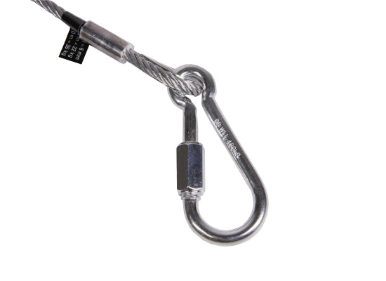SweetPRO SA 060/06-S Safety/Fangseil, 22kg, 600x6mm, silber