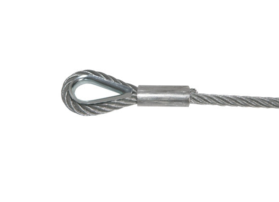 SweetPRO SA 100/10-S Safety/Fangseil, 100kg,1000x10mm silber