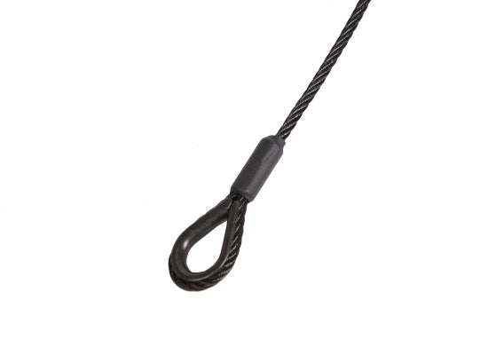 SweetPRO SA 060/03-B Safety/Fangseil, 5kg, 600x3mm schwarz
