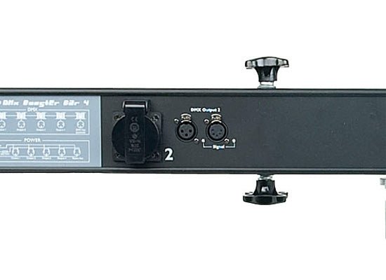 Showtec DMX Booster Bar 4 LED-Bar, schwarz
