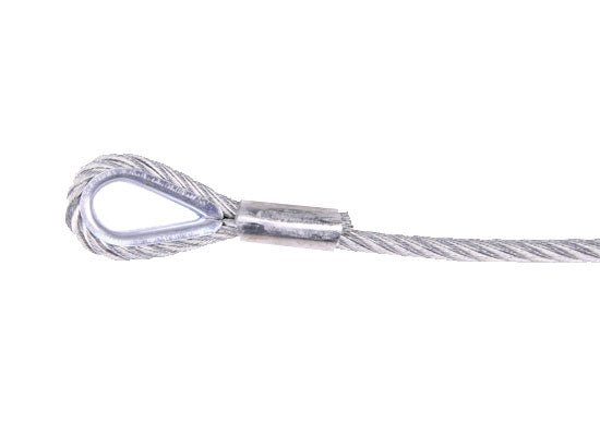 SweetPRO SA 060/08-S Safety/Fangseil, 40kg, 600x8mm, silber