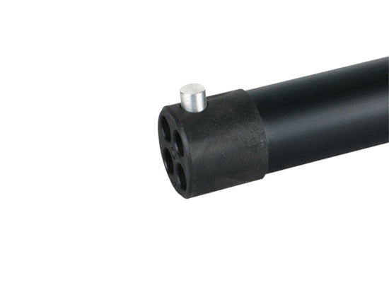 Wentex Pipes & Drapes Stange vertikal 1.2m, schwarz