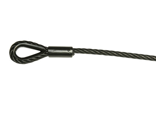 SweetPRO SA 060/08-B Safety/Fangseil, 40kg, 600x8mm schwarz