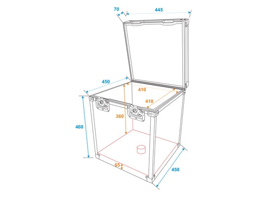 Case für Spiegelkugel, Ø40cm