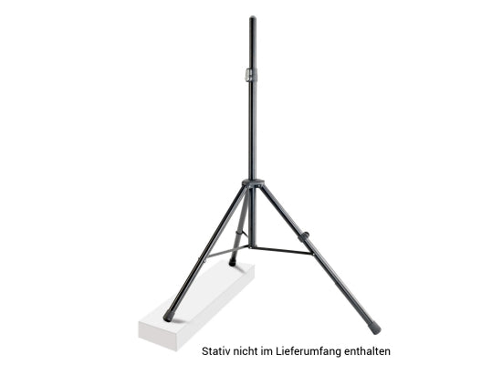 K&M 21445 Ausgleichsadapter für Boxenstative, schwarz