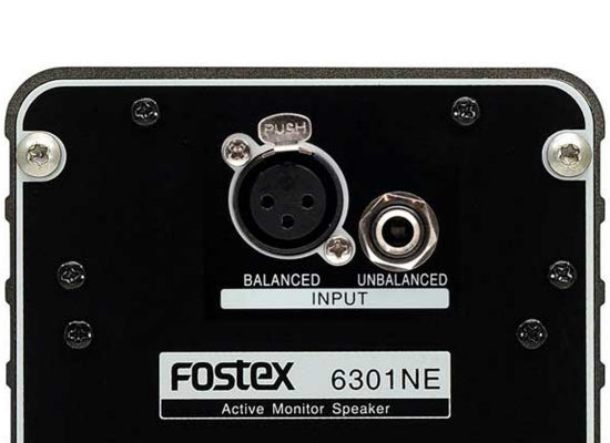 Fostex 6301NE Aktiv-Studiomonitor, schwarz