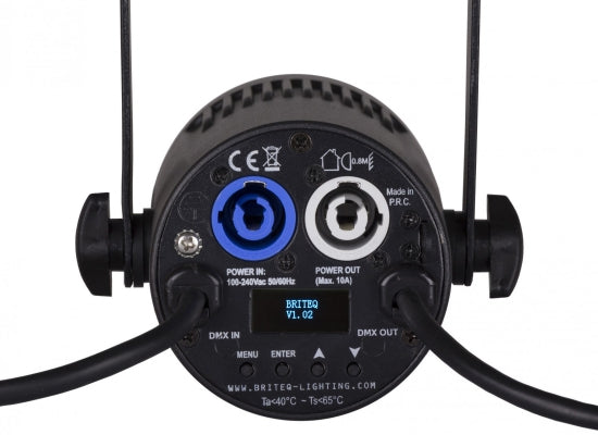 Briteq BT-Beamspot1-DMX FC LED Pinspot, schwarz