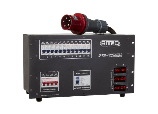 Briteq PD-63SH/GERMAN Stromverteiler