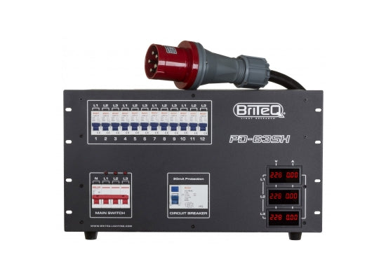 Briteq PD-63SH/GERMAN Stromverteiler