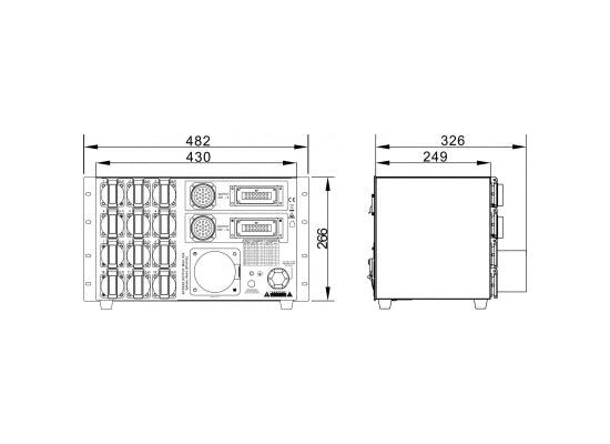 Briteq PD-63SH/GERMAN Stromverteiler