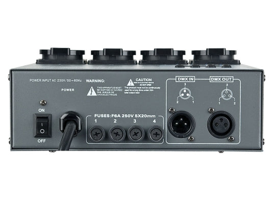 Showtec RP-405 MKII Relay Pack DMX Switchpack