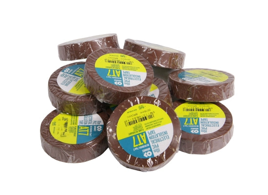 Advance Tapes AT 7 PVC-Isolierband Zumbel Tape, braun,10m,15mm