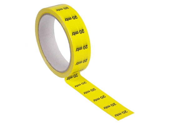SweetPRO TA MAY-033/25 Markertape, gelb