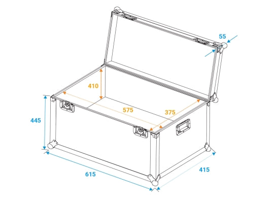 Case Universal ECO TRUHE, 60x43x40cm