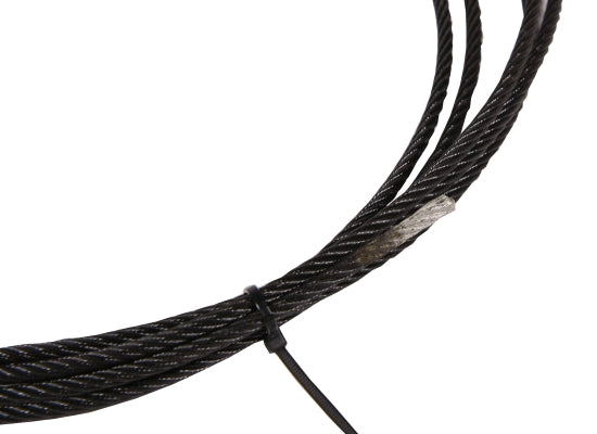 SweetPRO AN 04/4000-B 1K Anschlagseil, Ø4mm, 4m, SCHWARZ
