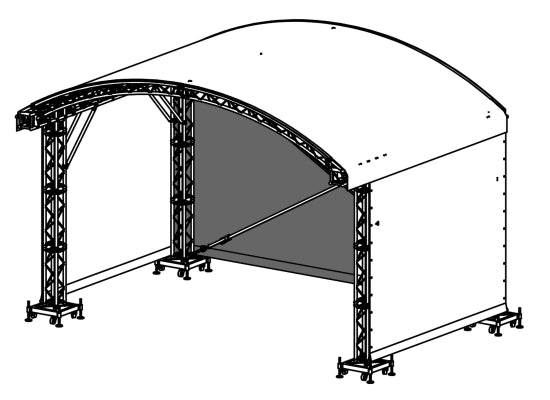 Prolyte CAN-ARC-0604-BACK-2.0 Rückwand