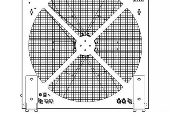 Briteq BT-LEDROTOR LED Effekt Ventilator