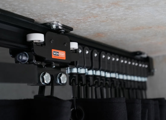Wentex Eurotrack SET Vorhangsystem 8m Laufschiene