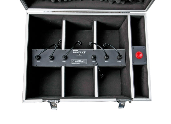 Case für 6x EventLite 4/10 Q4, integr. Ladeeinheit