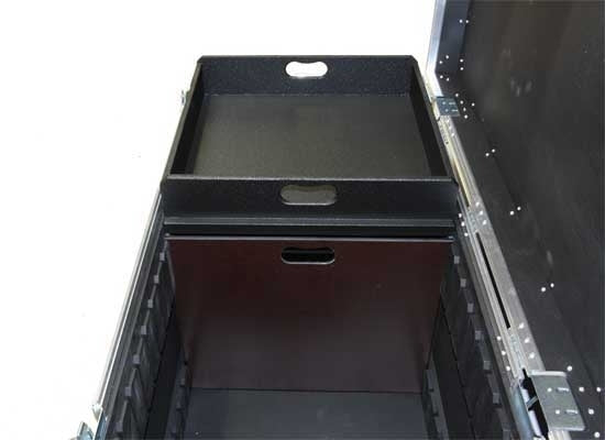 Case Universal TRUCK FLEX 60 Einlagef., 57x12x54cm,schw.,Polyurea