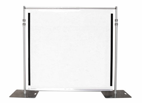 Global Truss GT-SHIELD-200 Spuckschutz/Schutzwand SET, 200x200cm