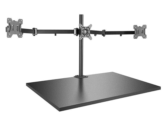 Lindy 40961 Tischhalterung für 3 Monitore 17''-26'', schwarz
