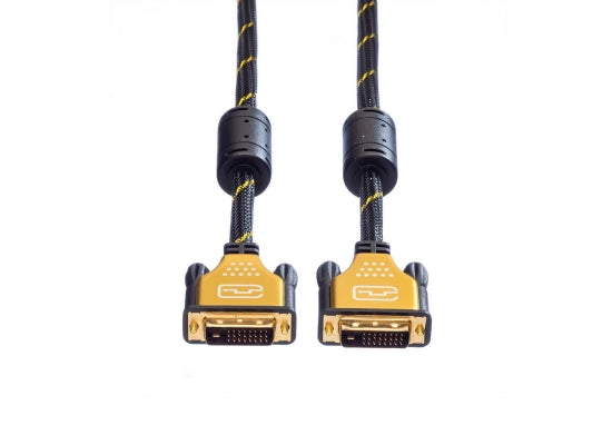 Roline Gold DVI-D DualLink Kabel, 1m