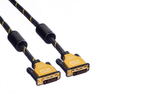 Roline Gold DVI-D DualLink Kabel, 1m
