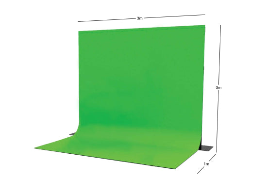 Wentex Pipes & Drapes SET Greenbox 3x4m