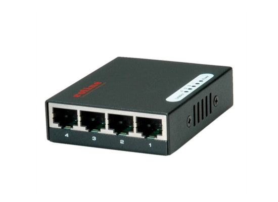 Roline Pocket Gigabit-Ethernet-Switch, schwarz
