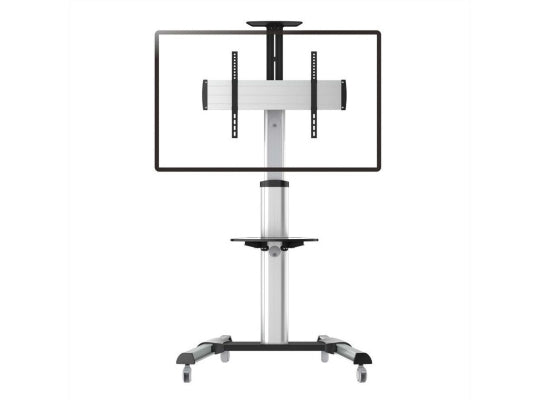 Roline LCD-/TV Displayständer, für Flachbildschirme 37-70'',silb.