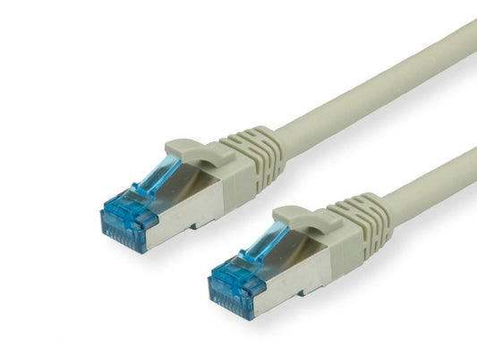 Value CAT6A-Netzwerkkabel, S/FTP, 20m, grau