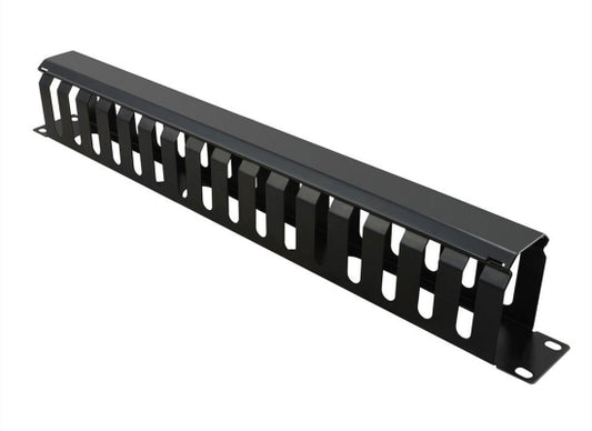 Value Frontplatte mit Rangierkanal, 19'', 1HE, 40x80mm