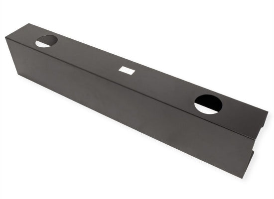 Value Kabelkanal, Untertischmontage, 600x76mm, schwarz