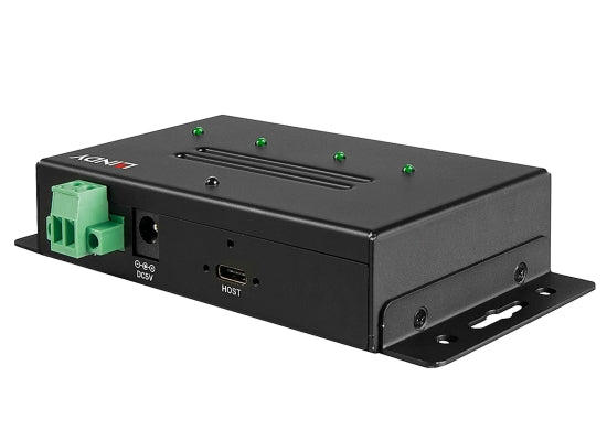 Lindy 43094 USB 3.1 Hub, schwarz