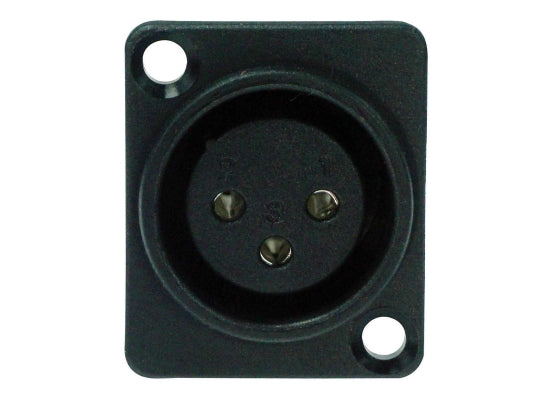Enova XL13FB-W XLR 3pol Einbaubuchse, IP67, female