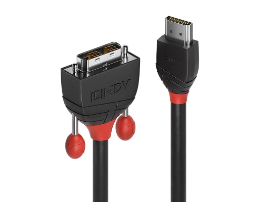 Lindy 36272 Video-Adapterkabel, 2.0m, Black Line