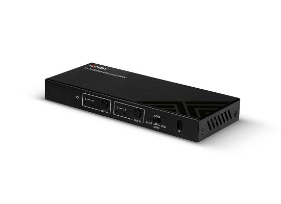Lindy 38302 2x2 18G Matrix Switcher