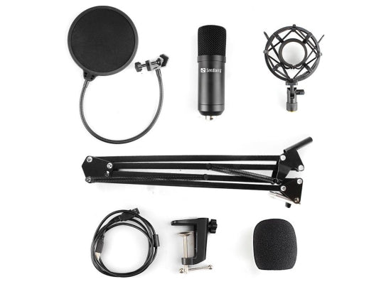 Sandberg 126-07 Streamer USB Microphone Kit