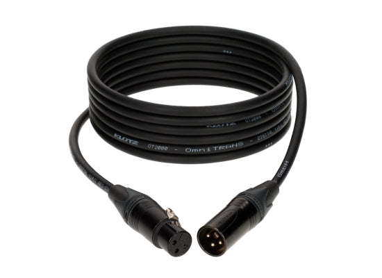 Klotz D2-3X2N1 DMX Kabel, 20m, SCHWARZ