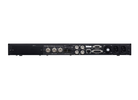 Tascam DA-6400DP Audiorecorder, 19'' 1HE, 64 Kanäle, 48 kHz/24 Bit, USB 2.0, Ethernet, RS-422 9-polig, BNC
