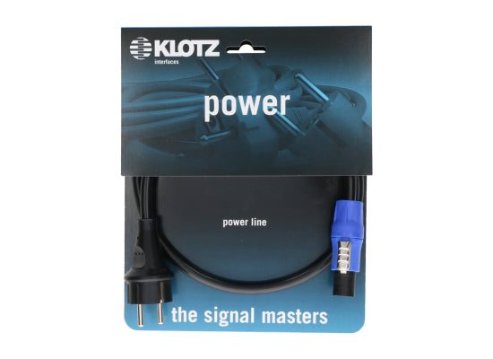 Klotz PCONS0150 Schuko / Powerconkabel, 1.5m