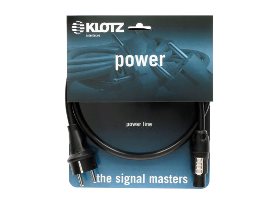 Klotz PCONST0300 Schuko / Powerconkabel, 3.0m