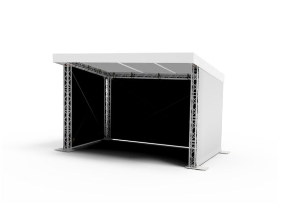 Prolyte Mini Flat Roof 6x4m Rück- und Seitenwände SET
