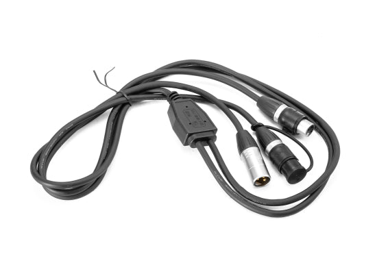 Eurolite DMX IP XLR Adapterkabel, schwarz
