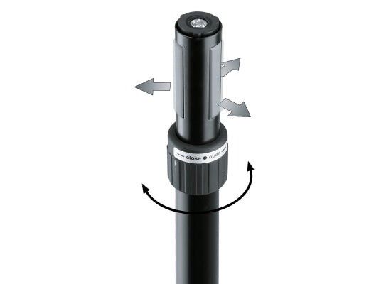 K&M 21366 Distanzrohr, RING LOCK, Steckverbindung
