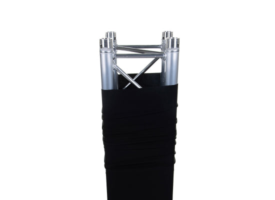 Admiral Truss Cover 100cm, schwarz, für 4-Punkt 30er Truss, B1