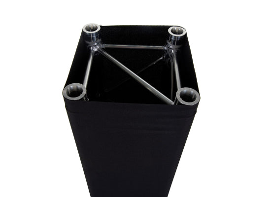 Admiral Truss Cover 100cm, schwarz, für 4-Punkt 30er Truss, B1